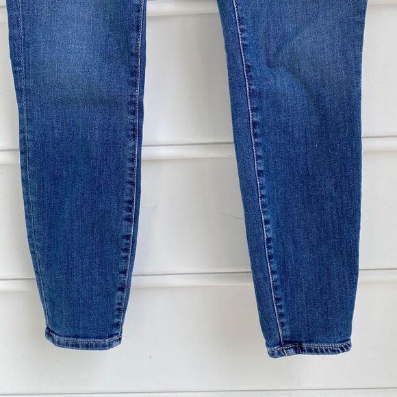 Ann Taylor Skinny Ankle Curvy Fit Jeans Blue Size 2P - Picture 4 of 10